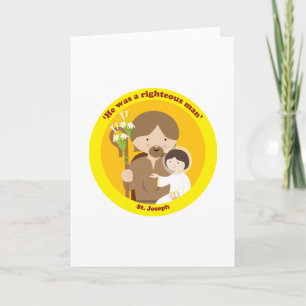 St. Joseph Feiertagskarte