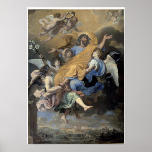 St Joseph in Glory Poster