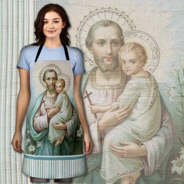St. Joseph Jesus Traditional katholisch Religiös Schürze