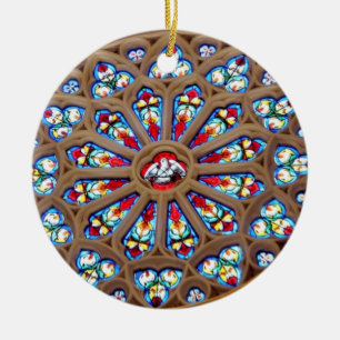 St Joseph Kathedrale - Buntglas-Fenster Keramikornament