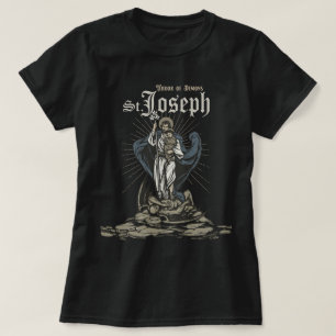 St Joseph Katholischer Heiliger Joseph Terror von T-Shirt