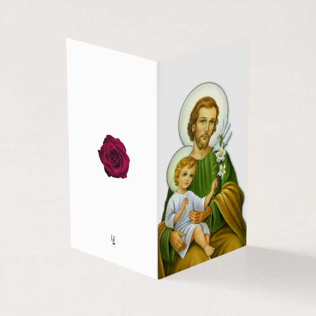 St. Joseph - Katholisches Beileid Vielen Dank (Vorderseite)