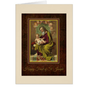 St. Joseph Kind Jesus Religiöses Gebet