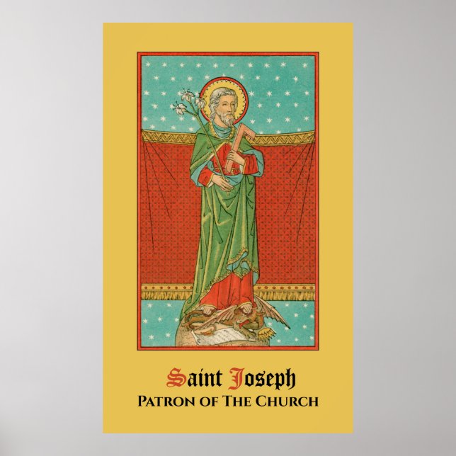 St. Joseph, Kirchenschützer (VVP 09) Poster (Vorne)