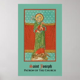 St. Joseph, Kirchenschützer (VVP 09) Poster