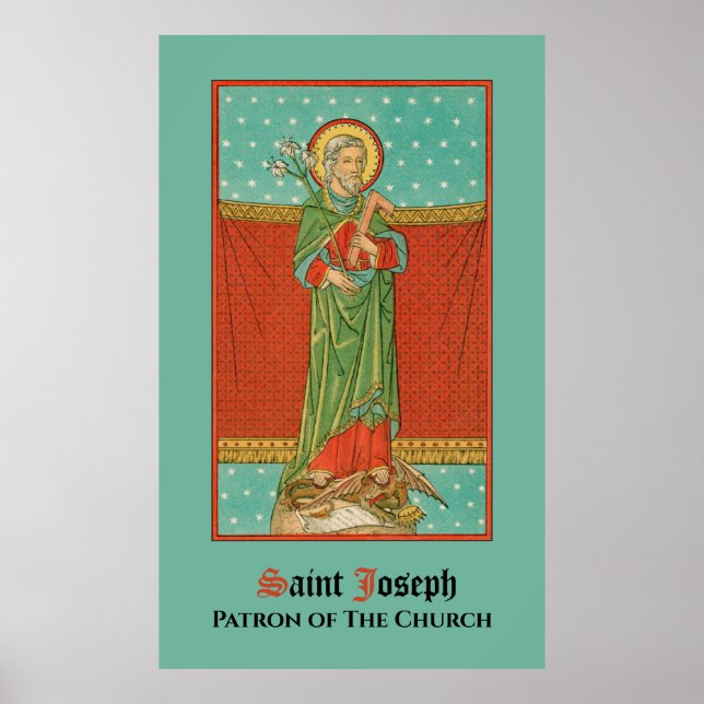 St. Joseph, Kirchenschützer (VVP 09) Poster (Vorne)