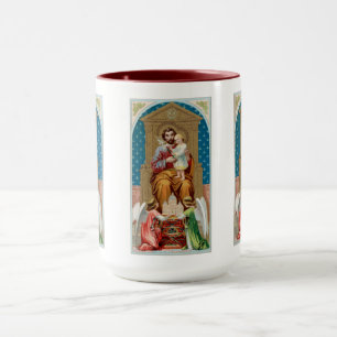St. Joseph, Kleinkind CC, Engel mit Vatikanmodell Tasse