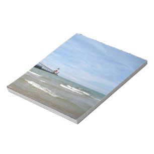 St Joseph Michigan Lighthouse Notebook Notepad Notizblock