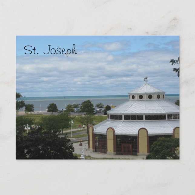 St. Joseph, Michigan Postkarte (Vorderseite)