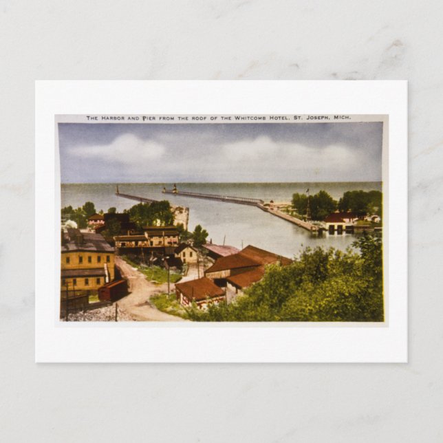 St. Joseph, Michigan Postkarte (Vorderseite)