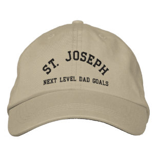 St. Joseph Next Level Vater Goals Bestickte Baseballkappe