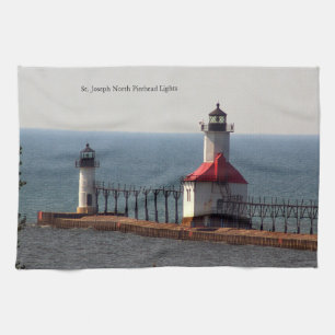 St. Joseph North Pierhead Lights Küchentuch