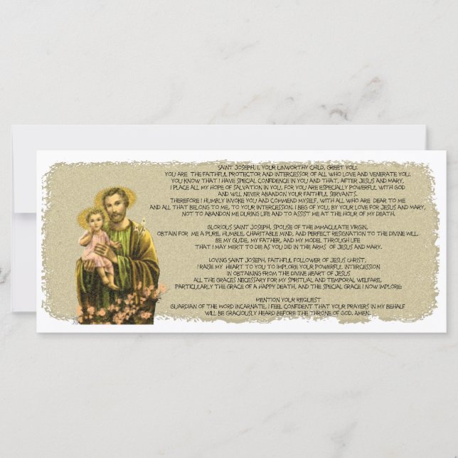 St Joseph Novena (Vorderseite)