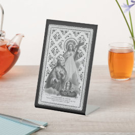 St. Joseph, Papalsymbole und der SHJ (LT 02) Sockelschild