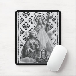 St. Joseph, Papalsymbole und SHJ (Detail; LT 02) Mousepad
