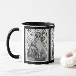 St. Joseph, Papalsymbole und SHJ (Detail; LT 02) Tasse