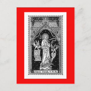 St. Joseph, Patron der Kirche (DT 01) Postkarte