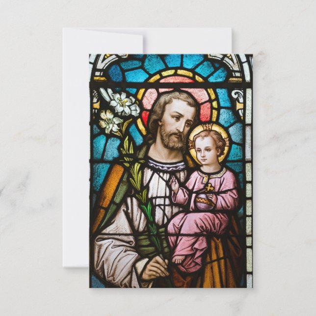 St Joseph Prayer Card (Vorderseite)