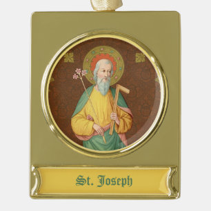St. Joseph (SAU 35) Banner-Ornament Gold