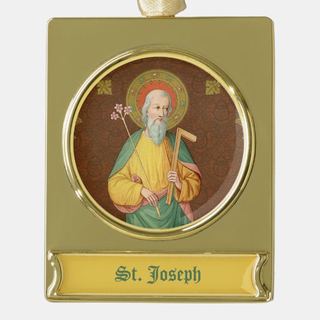 St. Joseph (SAU 35) Banner-Ornament Gold (Vorderseite)