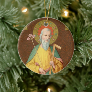St. Joseph (SAU 35) Rundschreiben Keramik Ornament