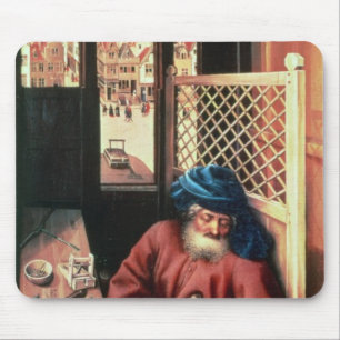 St Joseph schilderte als mittelalterlicher Mousepad