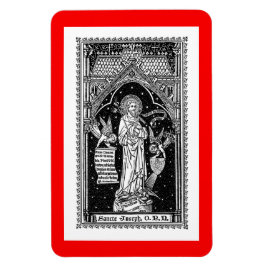 St. Joseph, Schirmherr der Kirche (DT 01) Magnet