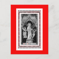 St. Joseph, Schirmherr der Kirche (DT 01) Postkart