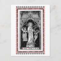 St. Joseph, Schirmherr der Kirche (DT 01) Postkart