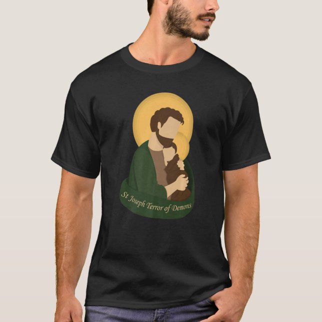 St Joseph Terror of Demons Consecration 2021 Catho T-Shirt (Vorderseite)
