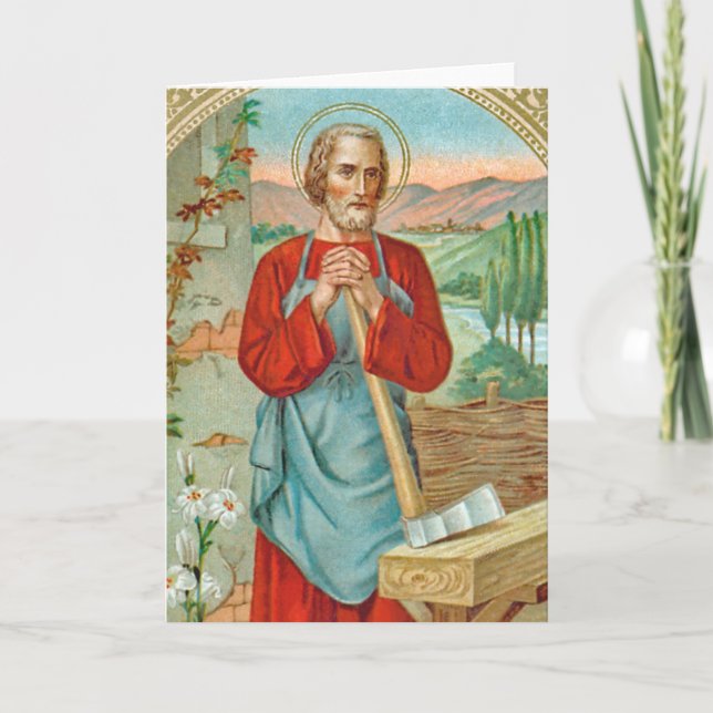 St. Joseph the Worker (BK 31) Karte (Vorderseite)