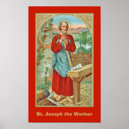 St. Joseph the Worker (BK 31) Poster