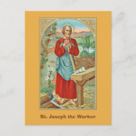 St. Joseph the Worker (BK 31) Postkarte