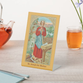 St. Joseph the Worker (BK 31) Sockelschild