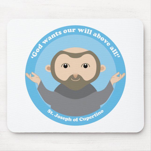 St. Joseph von Cupertino Mousepad (Vorne)
