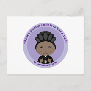 St. Josephine Bakhita Postkarte