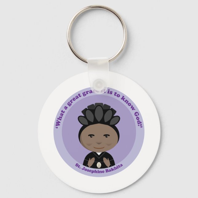 St. Josephine Bakhita Schlüsselanhänger (Vorderseite)