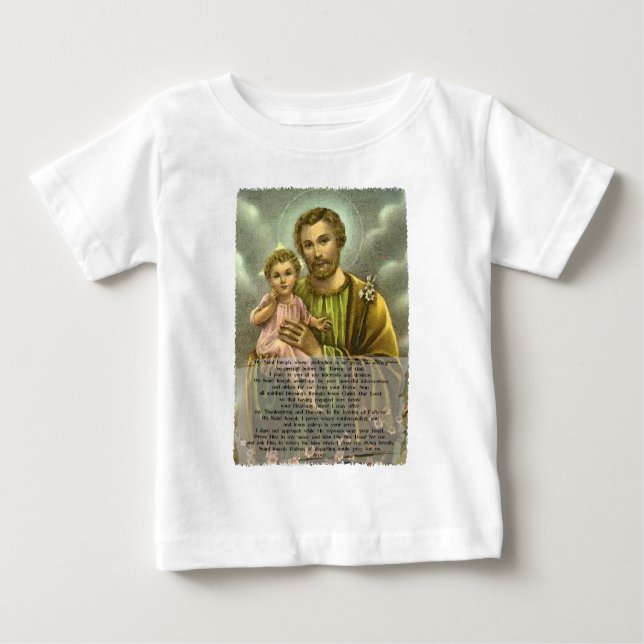 St JosephNovena 2 Baby T-shirt (Vorderseite)