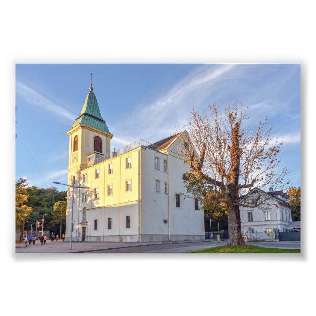 St. Joseph's Church, Kahlenberg, Österreich Fotodruck (Vorne)
