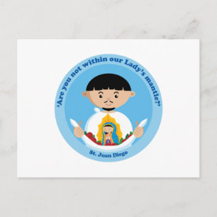 St. Juan Diego Postkarte