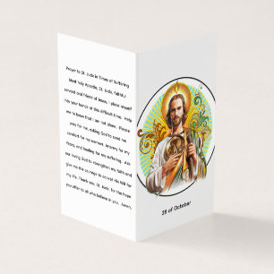 St. Jude Thaddäus Gebetskarte