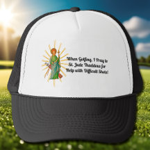 St Jude Thaddeus, für schwierige Golf Shots angeru