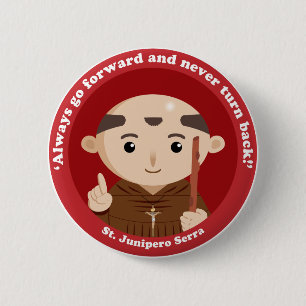 St. Junipero Serra Button