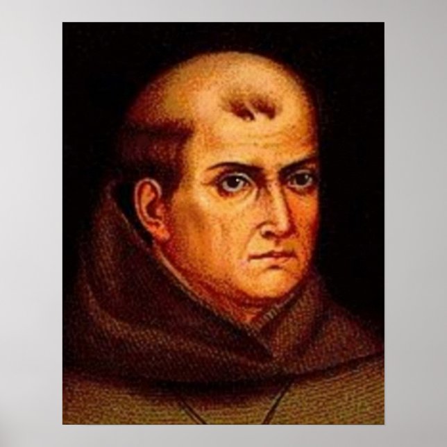 St. Junipero Serra O.F.M. Katholische Heilige - Ca Poster (Vorne)