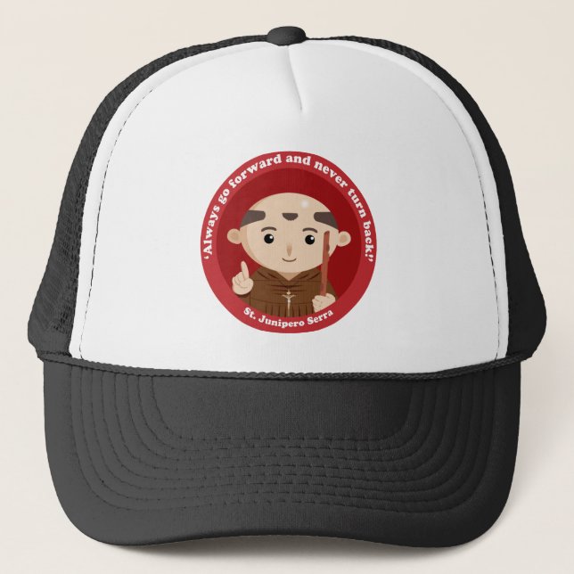 St. Junipero Serra Truckerkappe (Vorderseite)