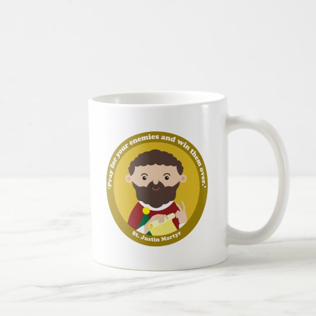 St. Justin Martyr Kaffeetasse (Rechts)