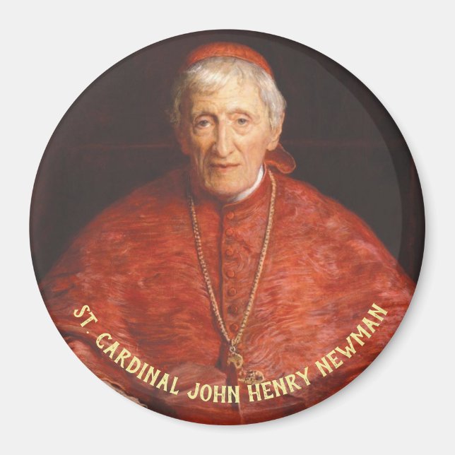St. Kardinal John Henry Newman Katholic Magnet (Vorne)