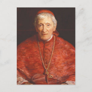 St. Kardinal John Henry Newman Katholic Postkarte