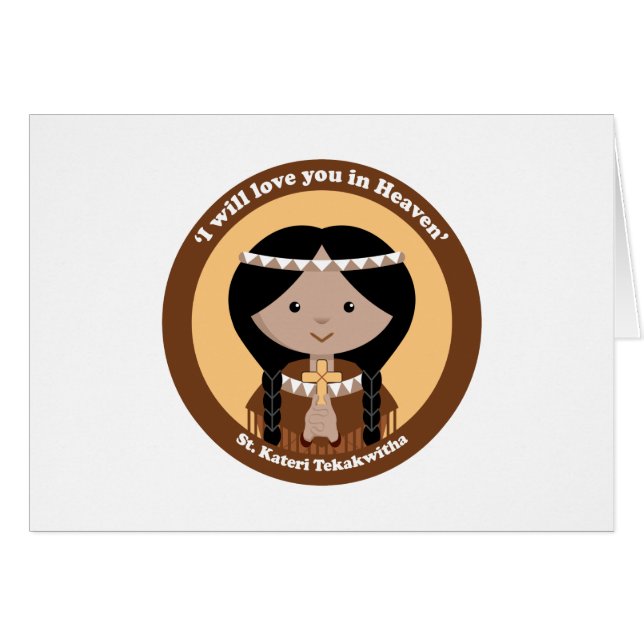 St. Kateri Tekakwitha (Vorderseite (Horizontal))