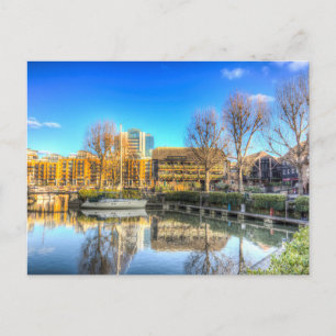 St Katherines Dock London Postkarte